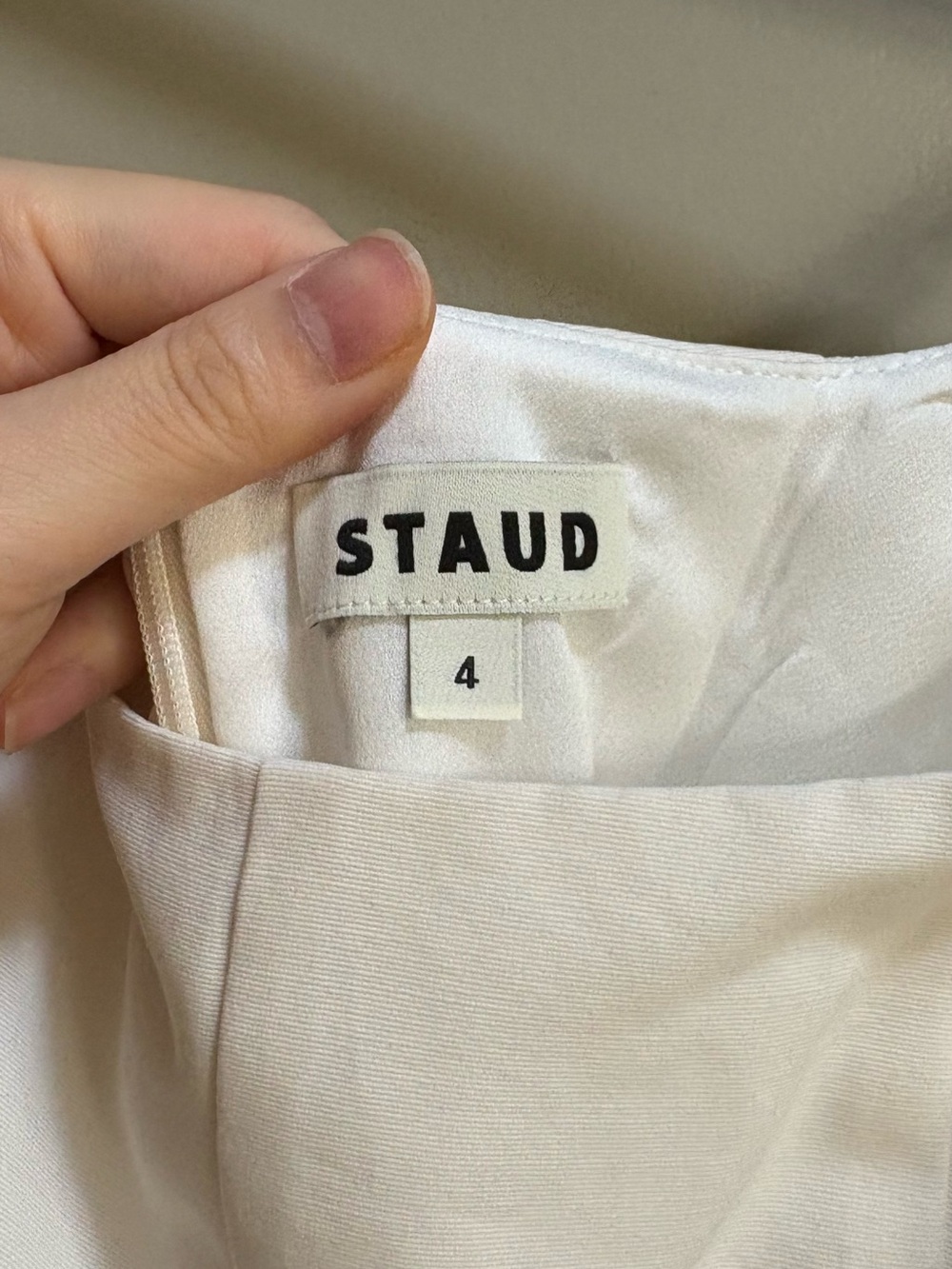 Joy Cotton-Blend Flared A-Line Minidress - Picture 5 of 5